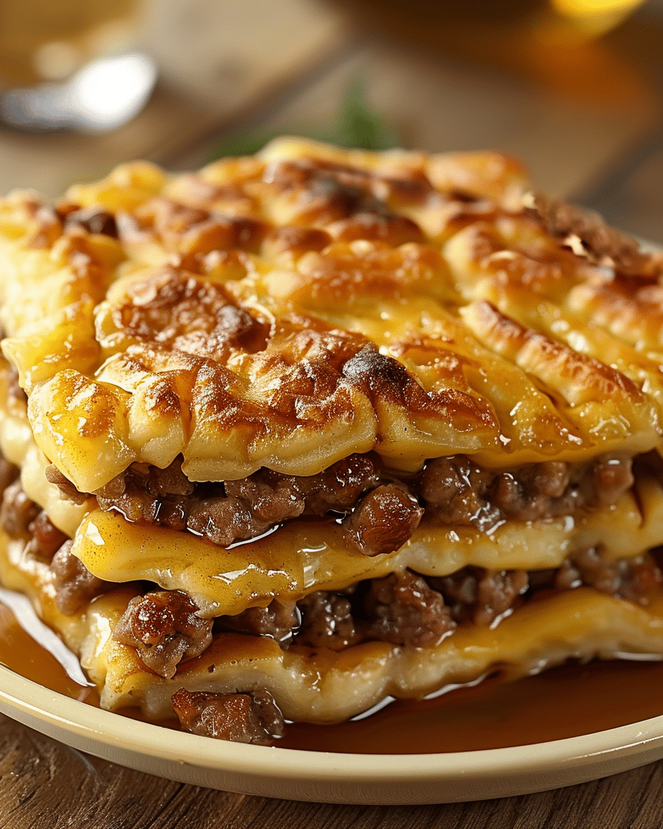 Pancake Sausage Casserole