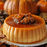 Pumpkin Flan with Caramel