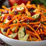 Refreshing Apple Cranberry Carrot Salad