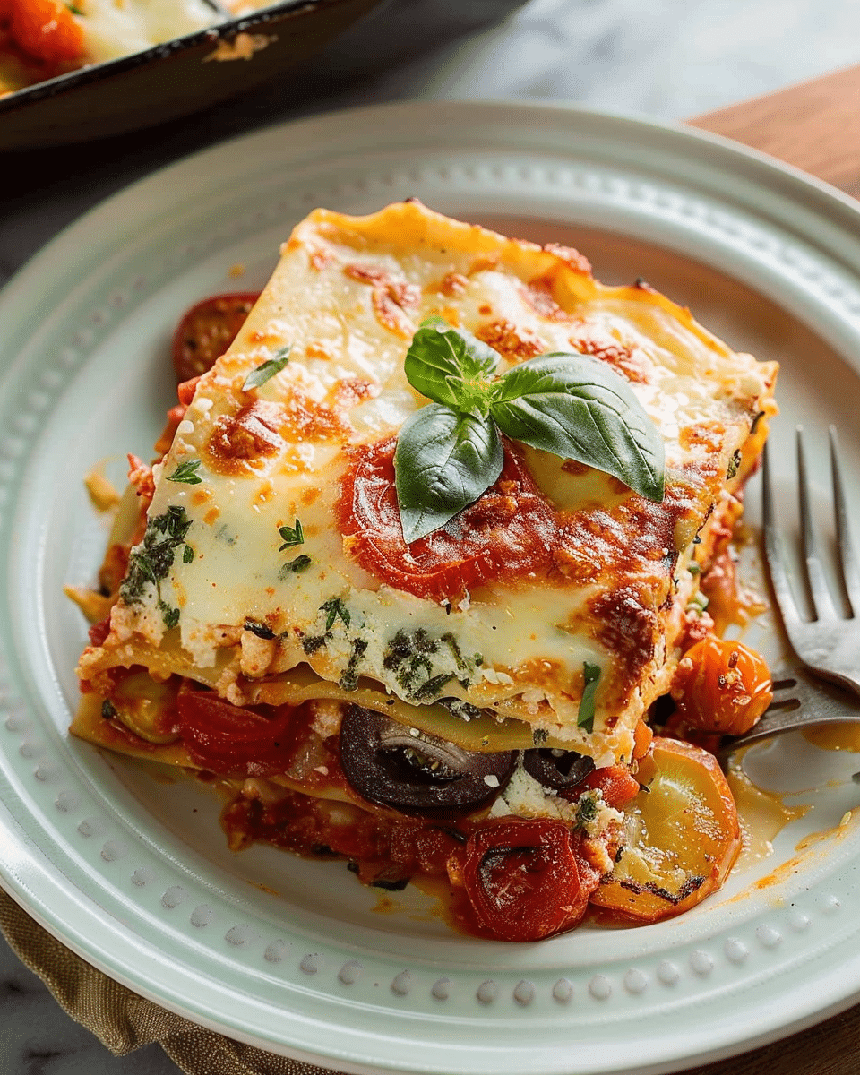 Roasted Vegetable Lasagna