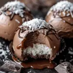 Salted Caramel Chocolate Mousse Domes