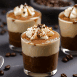 Salted Caramel Coffee Mousse Cups