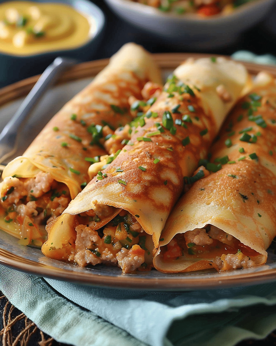 Savory Crepes