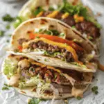 Smash Burger Tacos