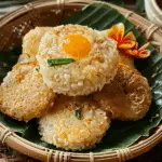Khao Jee (Sticky Rice With Egg)