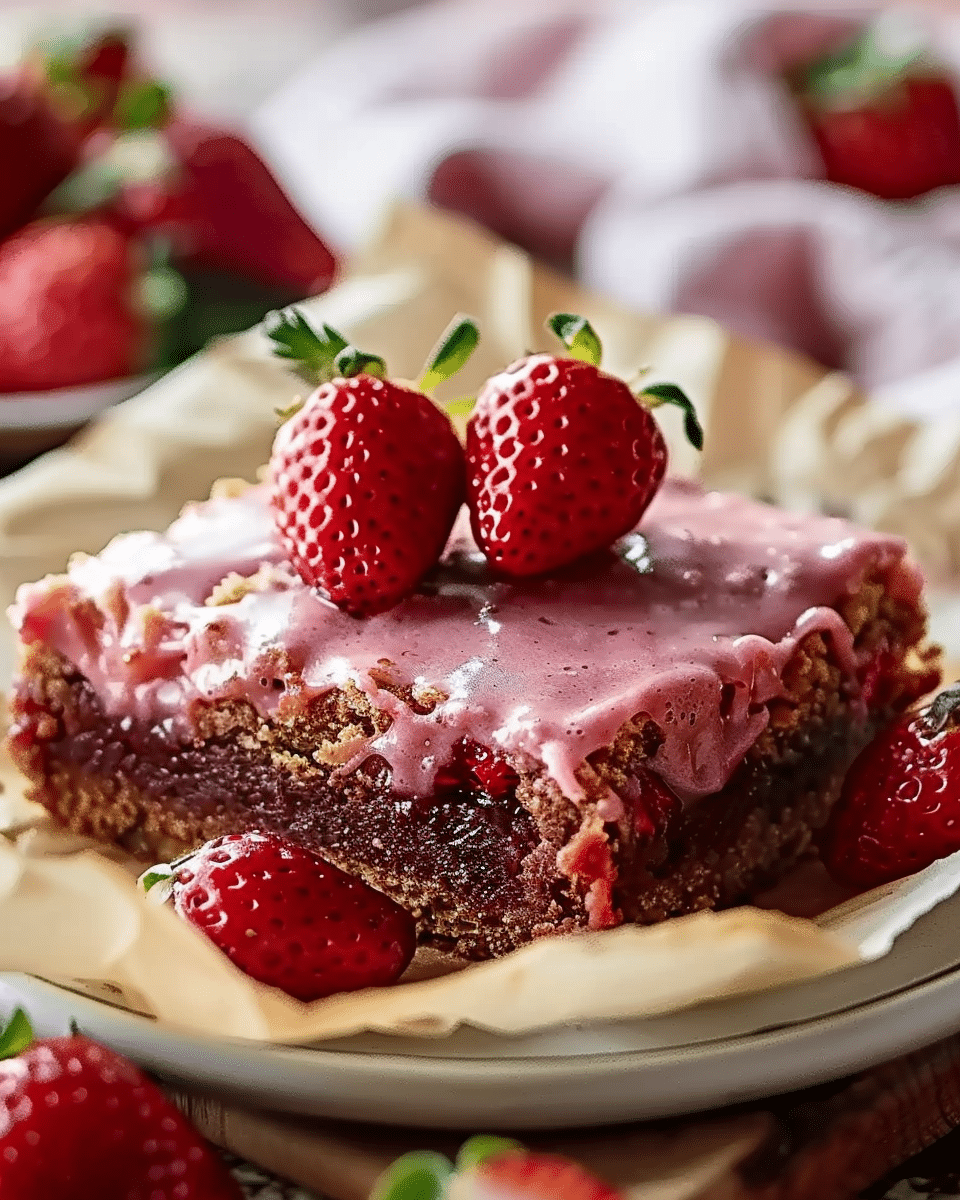 Strawberry Brownies: An Incredible Ultimate Recipe
