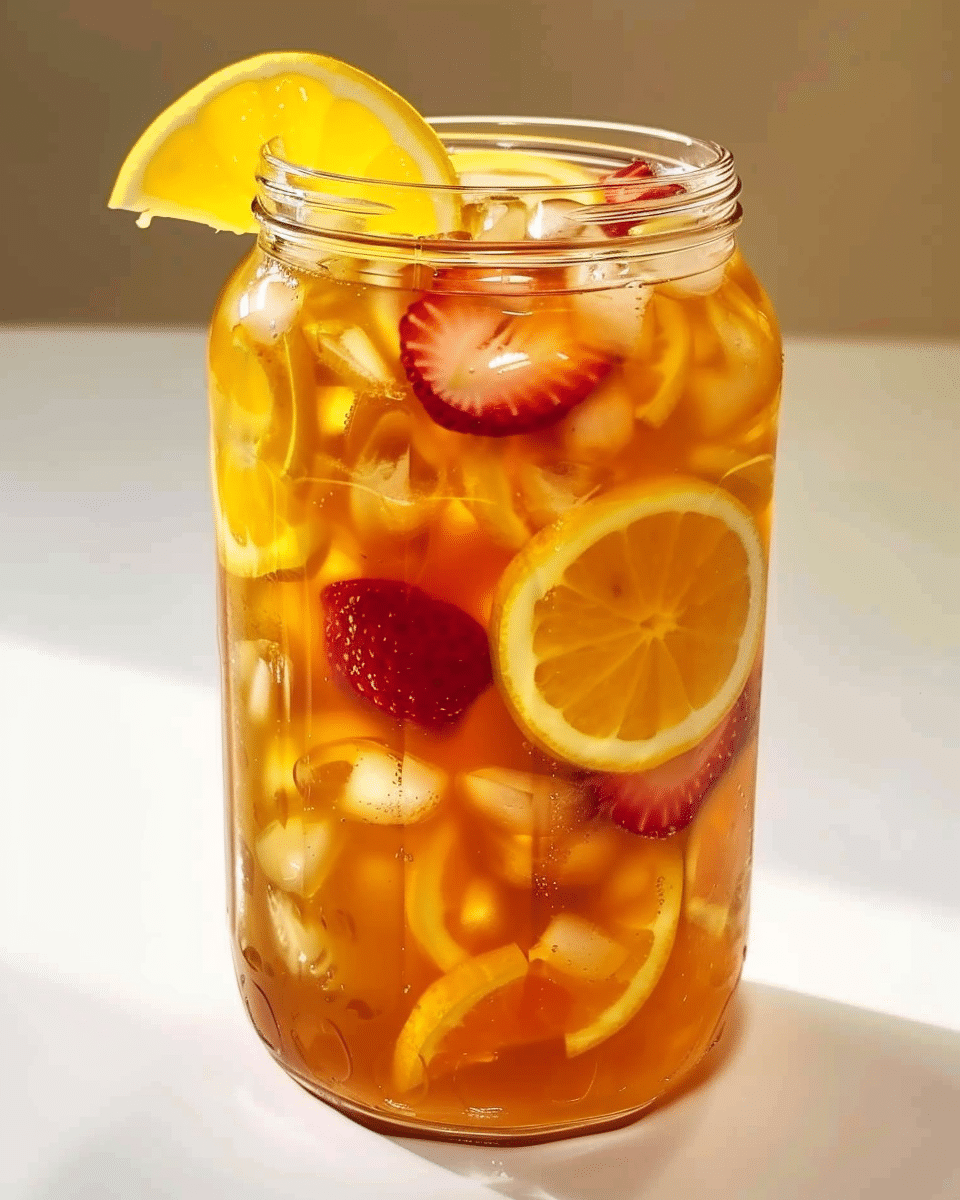 Strawberry Citrus Iced Tea