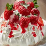 Strawberry Pavlova
