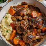 Tender Braised Chicken in Rich Red Sauce