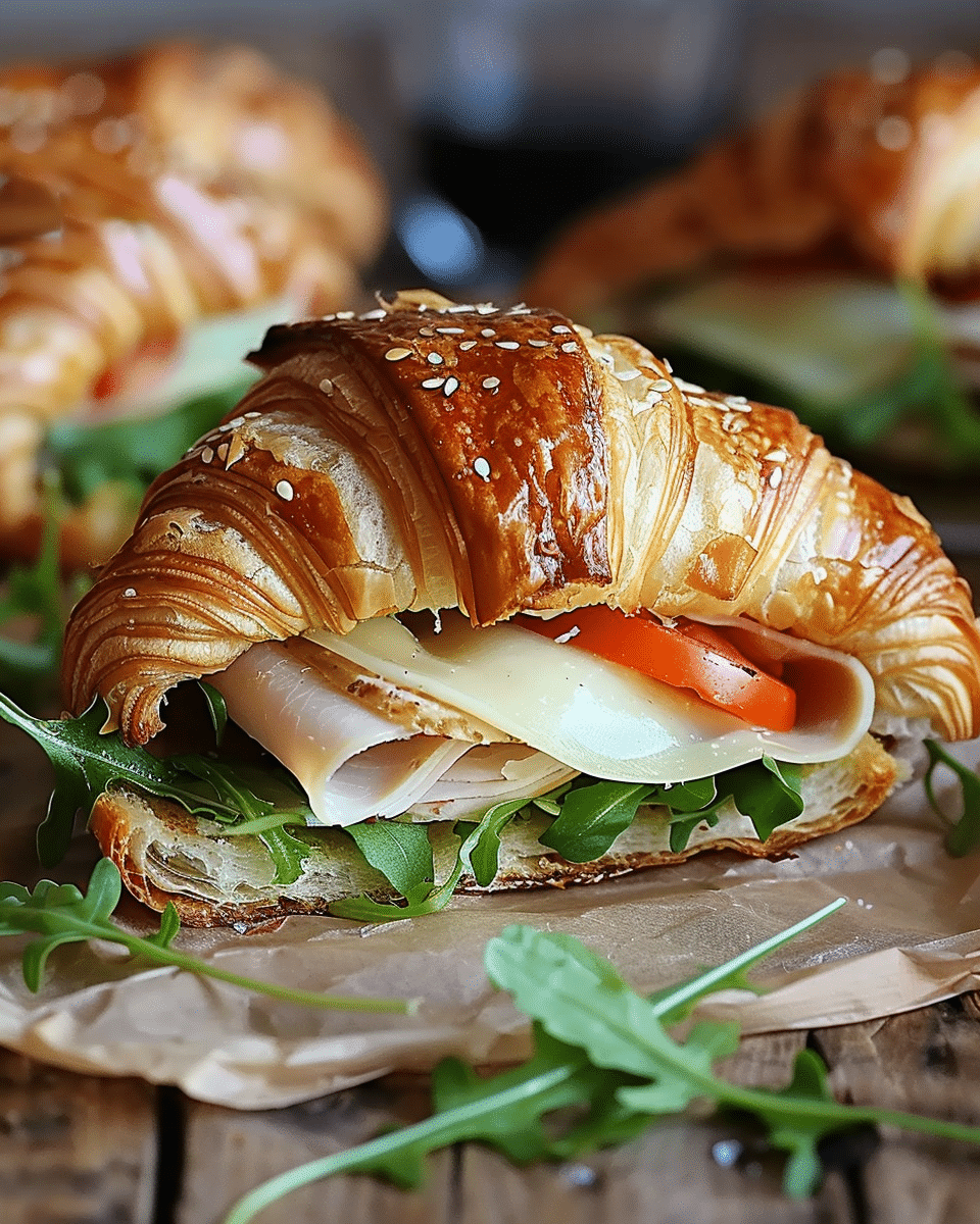 Turkey Havarti Croissant Sandwich: A Delightfully Simple Recipe