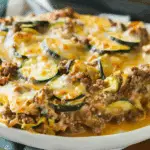 Zucchini Casserole with Ground Beef