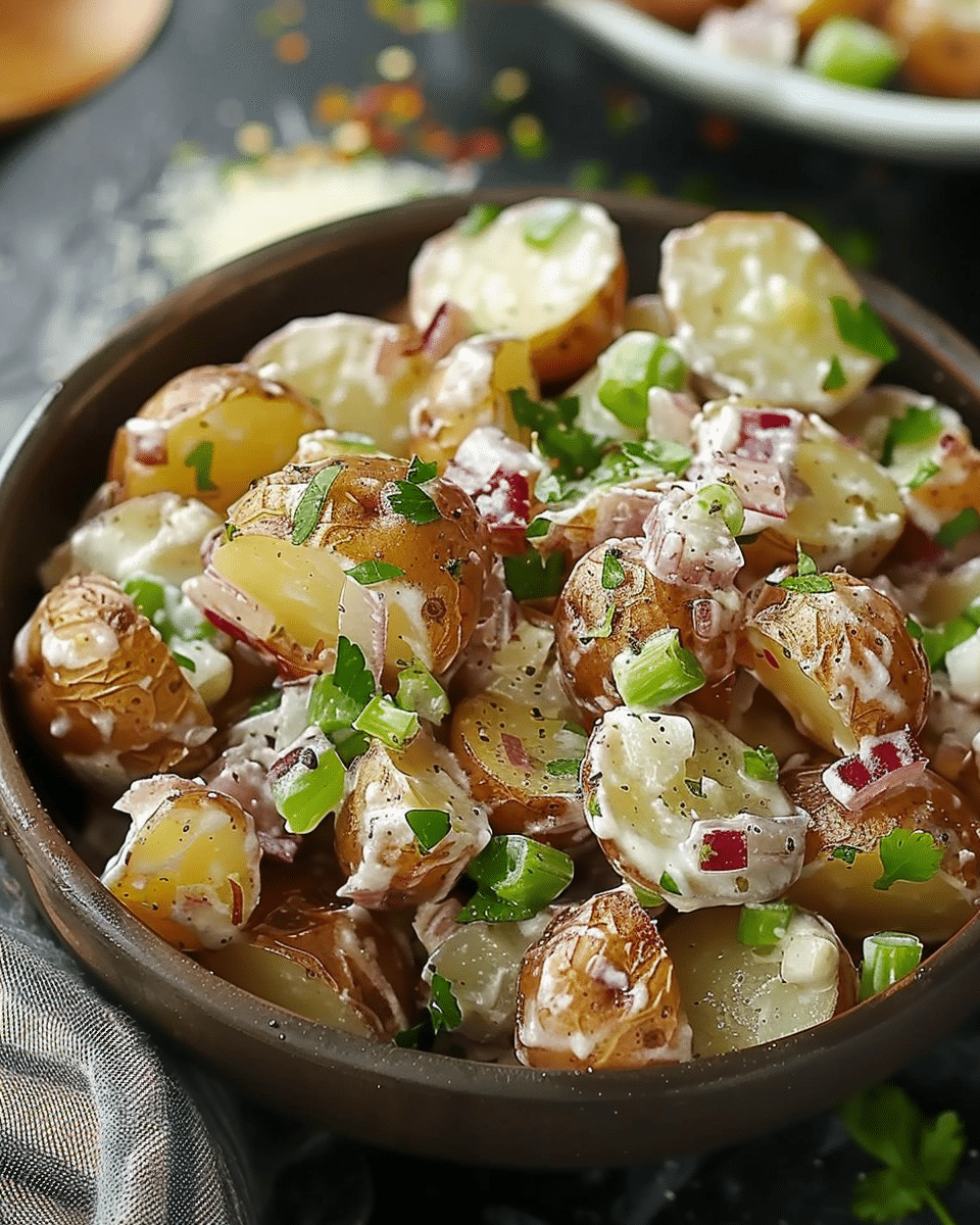 Crispy Potato Salad