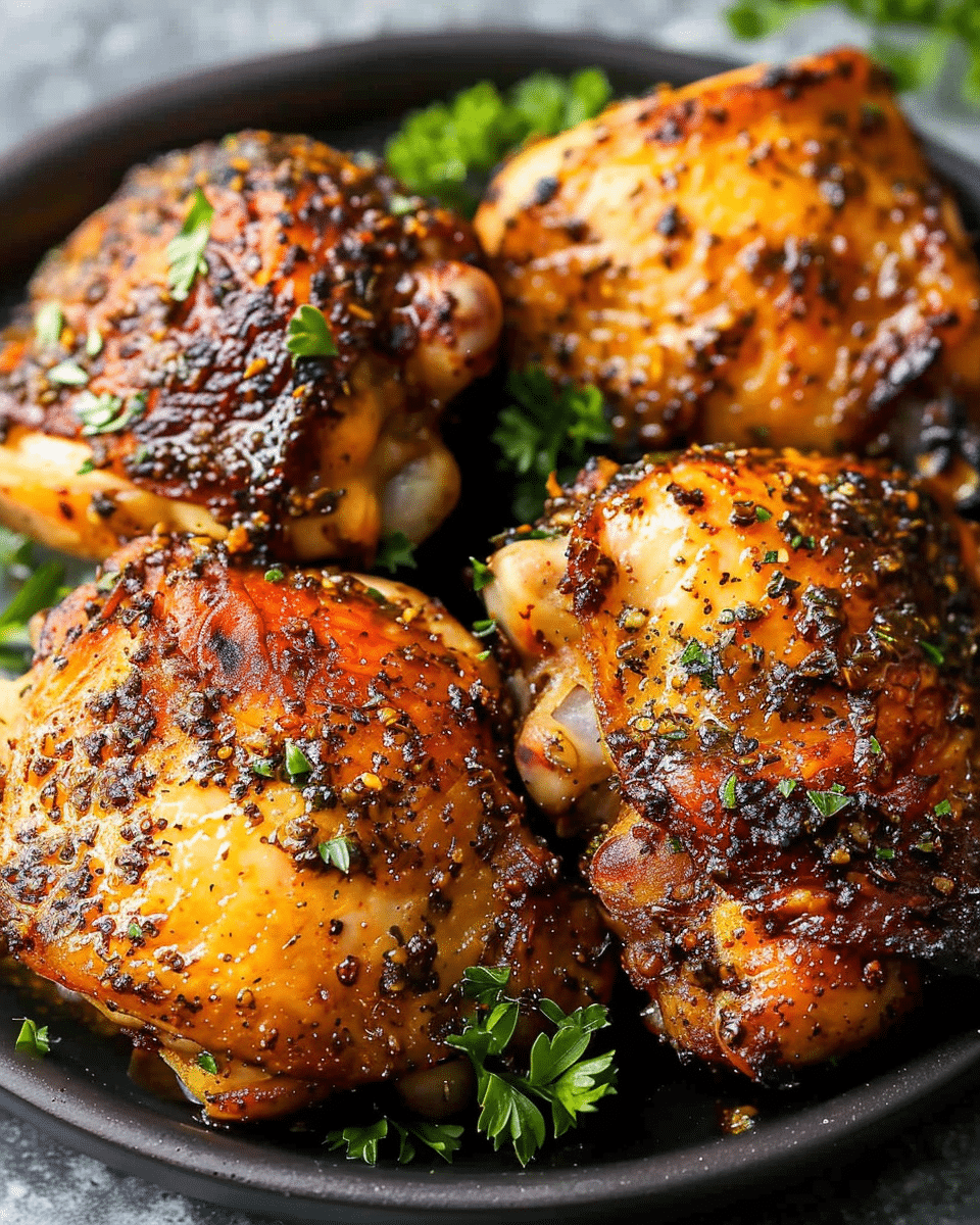 Air Fryer Chicken Thighs
