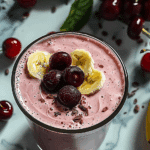 Banana Cherry Smoothie: A Refreshing, Fruity Delight