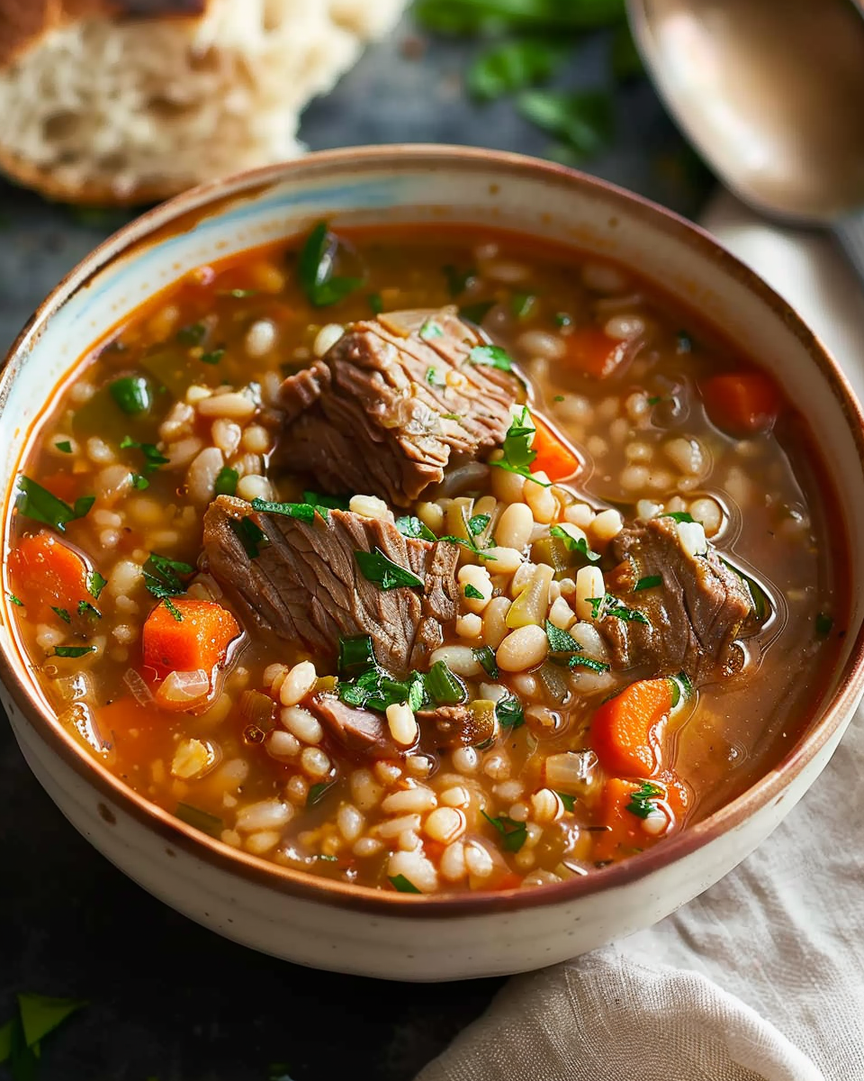 Beef Barley Soup