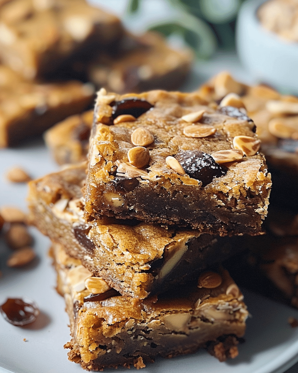 Brown Butter Fall Treats Blondies
