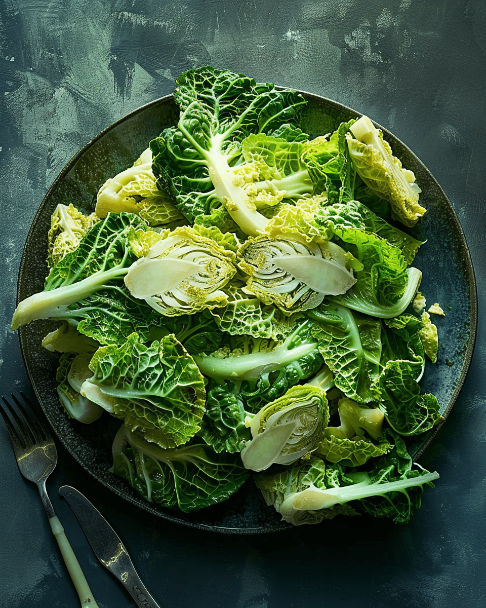 Buttered Savoy Cabbage Recipe
