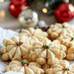 Buttery Christmas Spritz Cookies