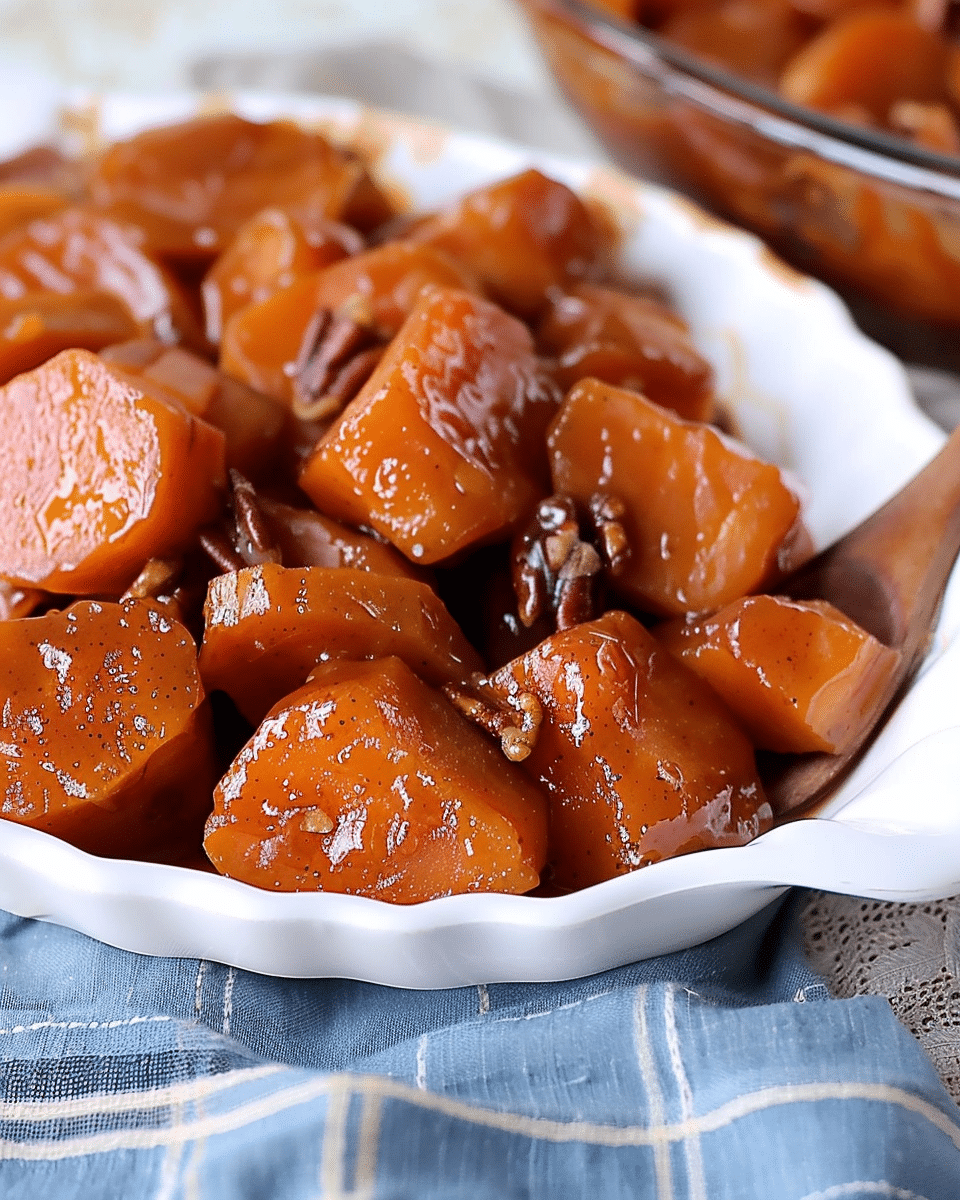 Caramel Candied Yams Recipe