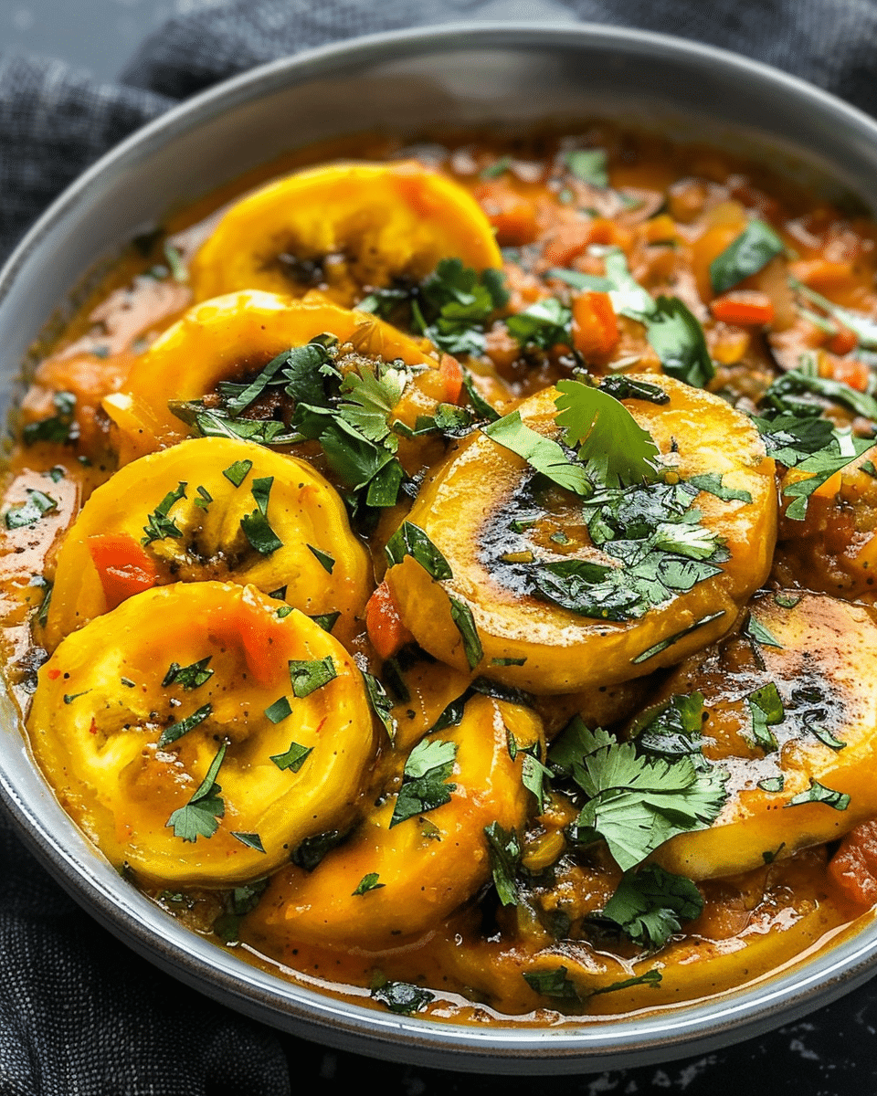 Caribbean-Style Plantain Curry