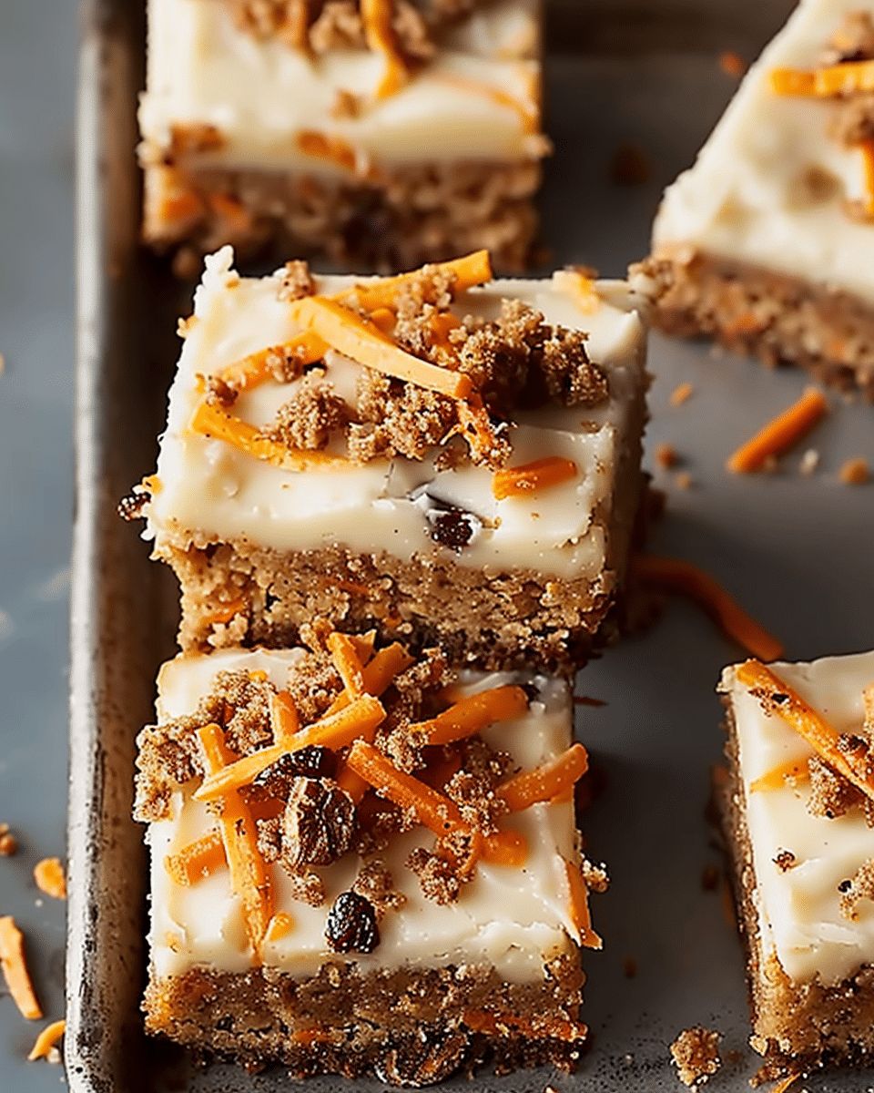 Carrot Cake Blondies: The Incredible Ultimate Recipe