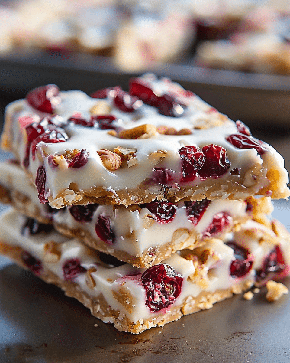 Cranberry Bliss Bars