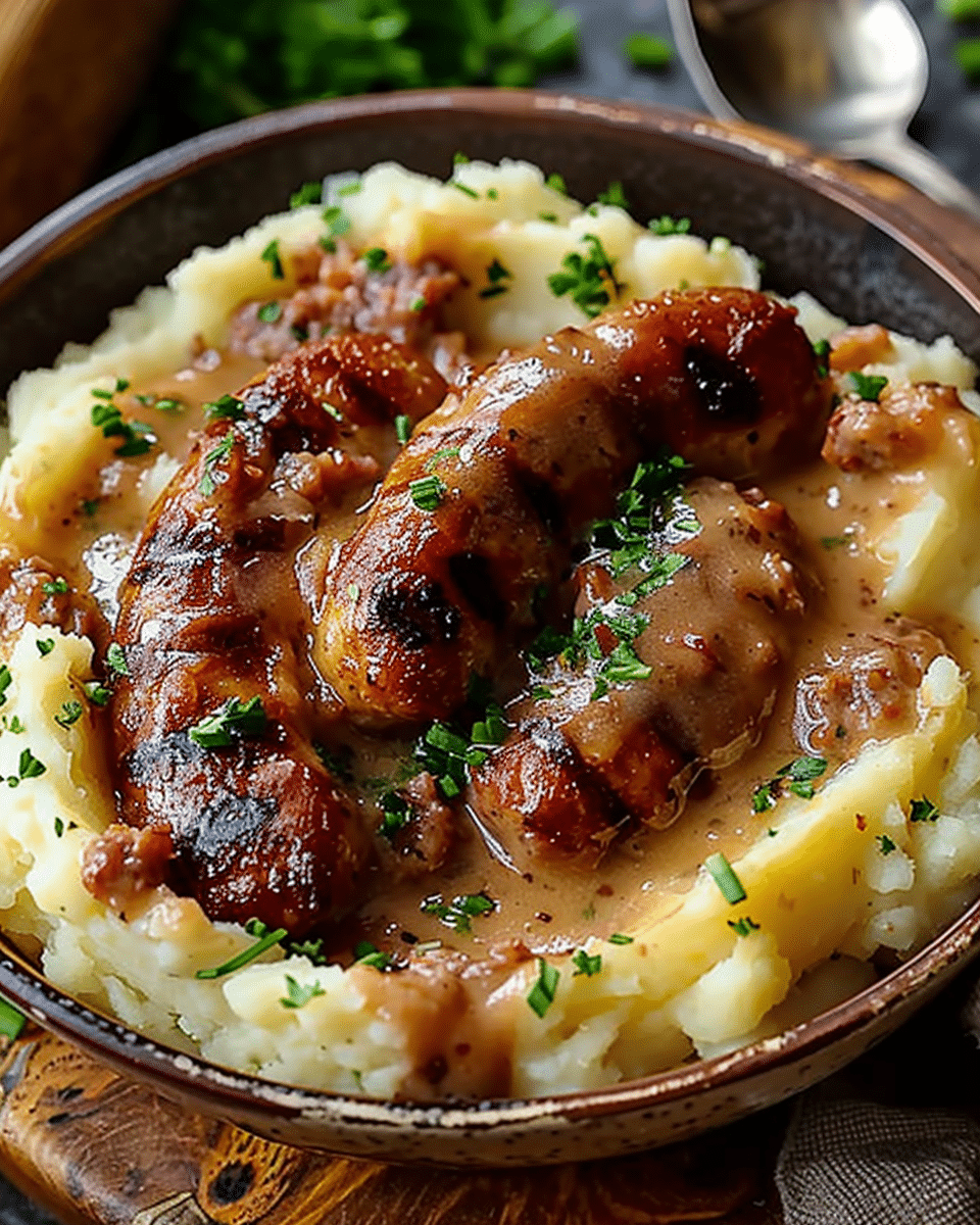 Creamy Sausage & Mashed Potatoes: An Amazing Ultimate Recipe