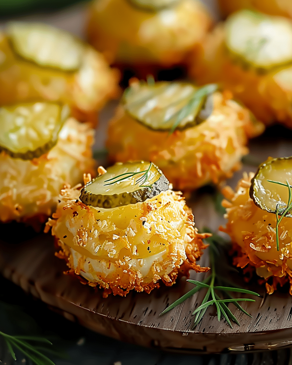 Dill Pickle & Cheese Ritz Bites