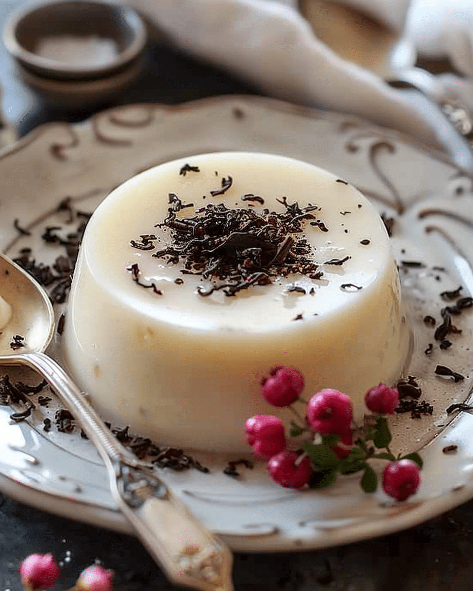 Earl Grey Panna Cotta