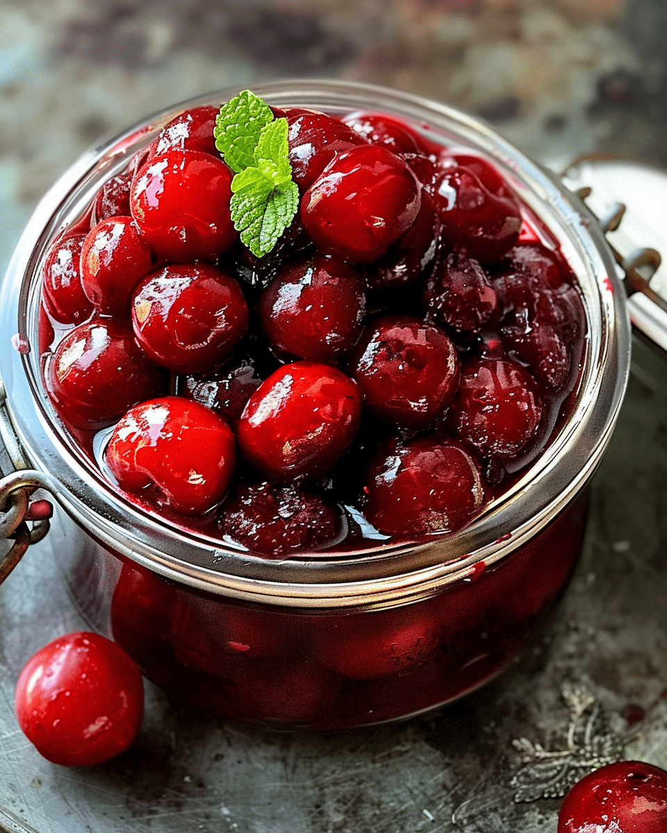 Easy Cherry Compote