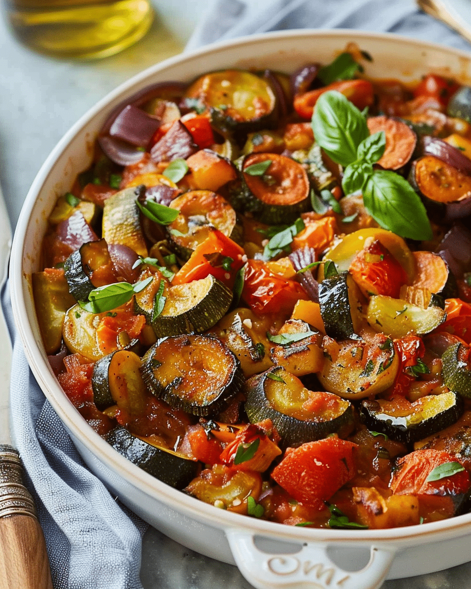 Easy Ratatouille Recipe for Fresh Vegetable Delight