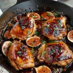 Fig Glazed Skillet Chicken: An Incredible Ultimate Recipe for 5
