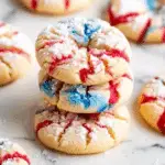 Firework Crinkle Cookies