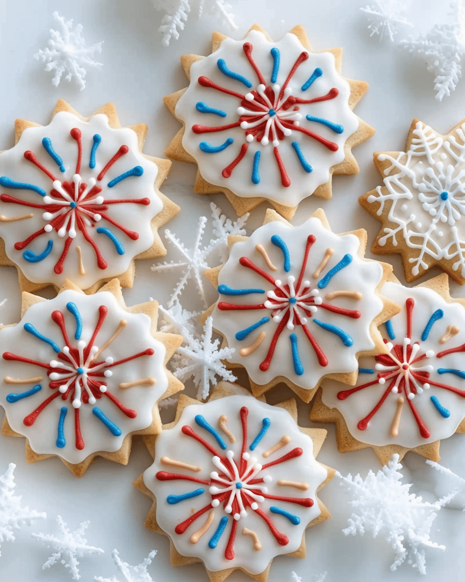 Fireworks Sugar Cookies Recipe