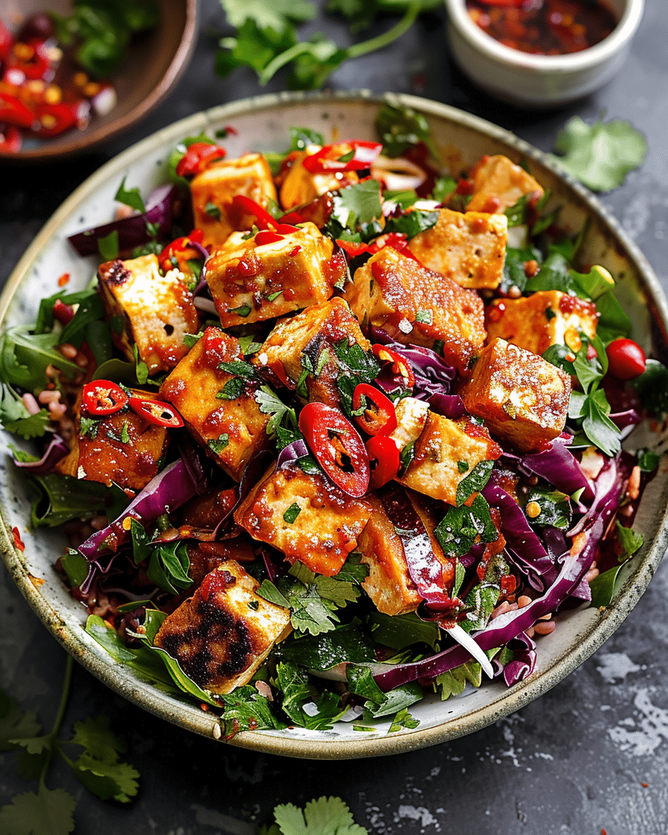Harissa Tofu Salad: An Incredible Ultimate Recipe for Everyone