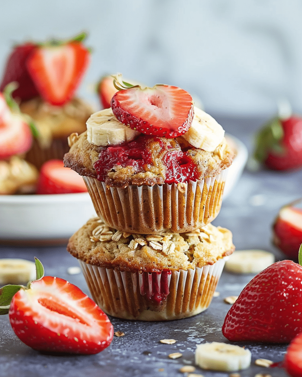 Healthy Strawberry Banana Yogurt Muffins: An Incredible Ultimate Recipe
