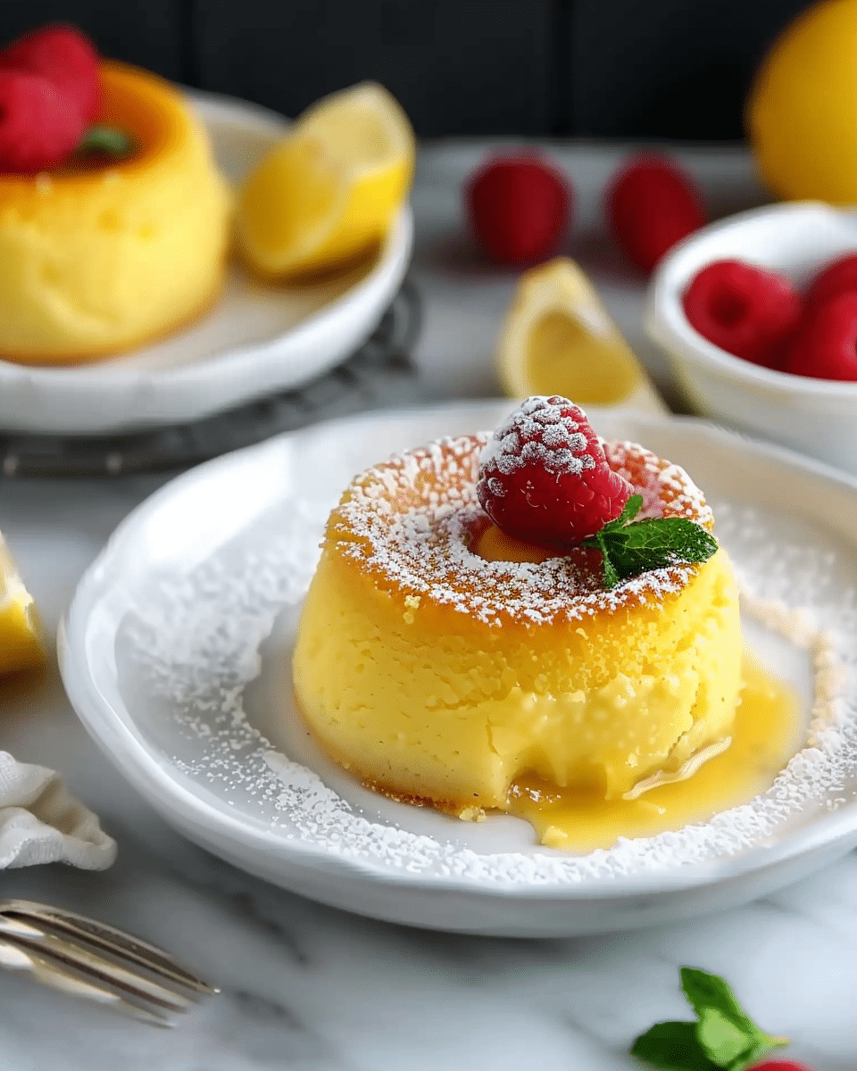 Lemon Lava Cake Recipe