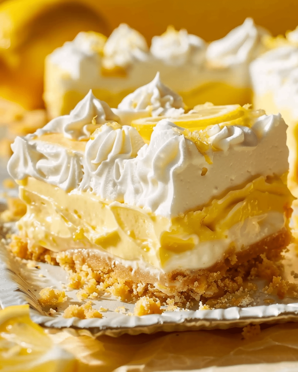 Lemon Lush Dessert Recipe