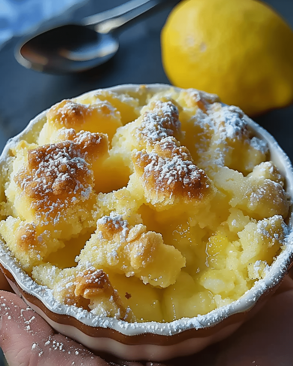 Magic Lemon Cobbler: A Simple, Citrus Delight
