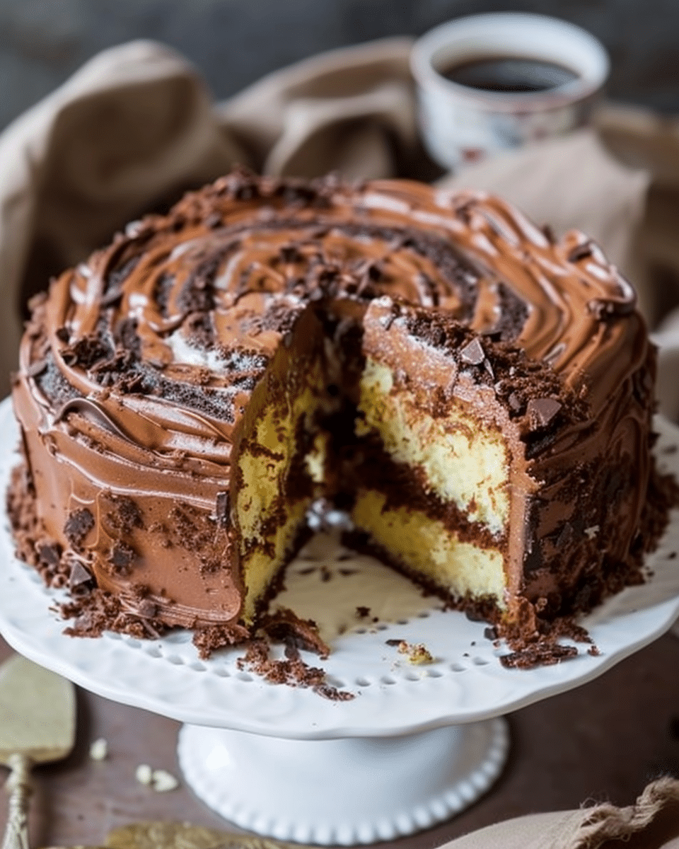Marble Cake: A Deliciously Swirled Treat