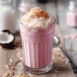 Pink Coconut Iced Latte Recipe