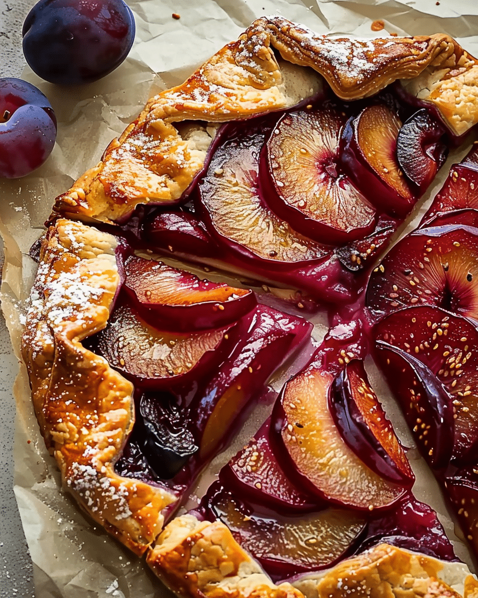 Plum Galette Recipe