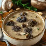 Quick Morel Mushroom Soup