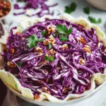 Red Cabbage Coleslaw
