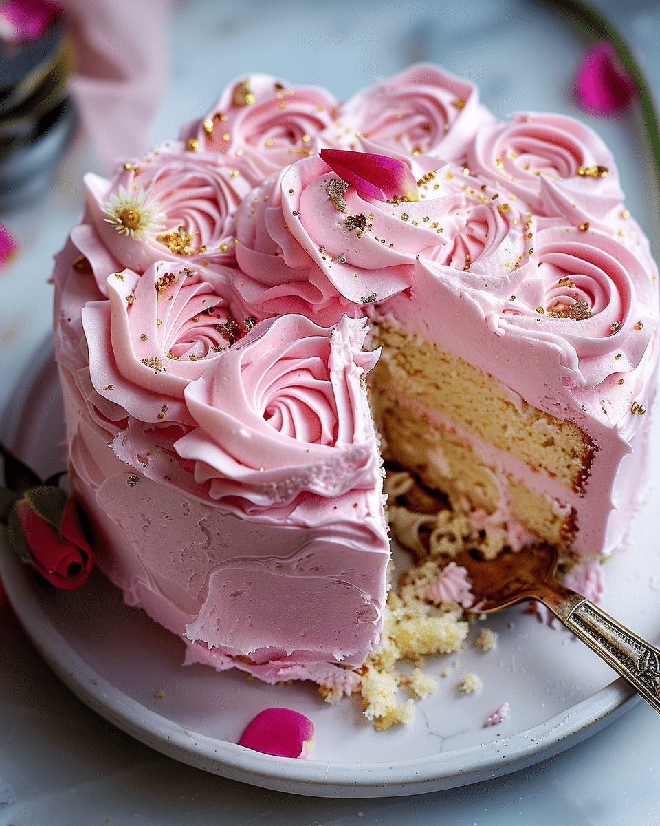Rose Milk Cake: A Dreamy Floral Delight