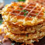 Savory Hashbrown Chaffle – Crispy, Cheesy & Low-Carb Breakfast or Snack