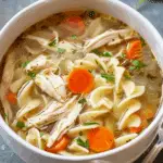 Slow Cooker Chicken Noodle Soup: Hearty and Homemade Comfort