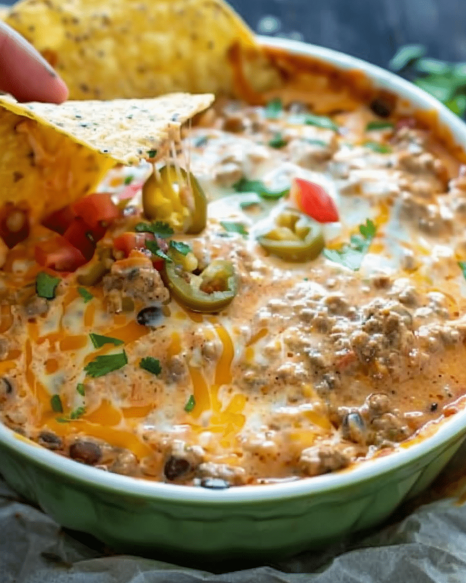 Slow Cooker Cream Cheese Taco Dip: The Ultimate Party Dip