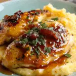 Spicy Maple Glazed Chicken with Cheddar Polenta: An Incredible 7-Step Recipe