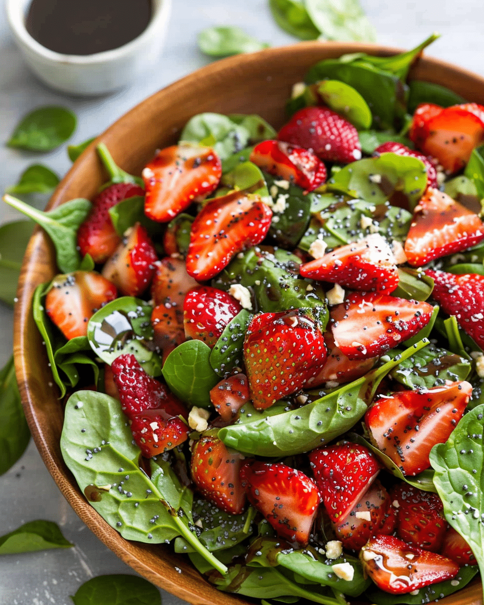 Spinach Strawberry Salad